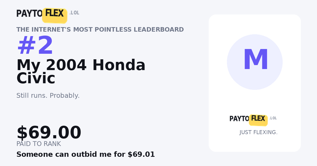 Share card for My 2004 Honda Civic