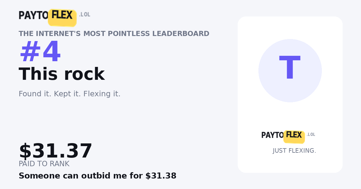 Share card for This rock